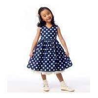butterick childrens easy sewing pattern 6046 summer dresses shrug bole ...
