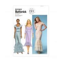 Butterick Ladies Easy Sewing Pattern 5985 Evening Dresses with Frills