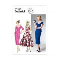 butterick ladies easy sewing pattern 5983 evening dresses