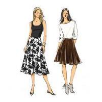 Butterick Ladies Easy Sewing Pattern 5929 Pleated Skirts