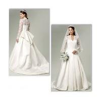 butterick ladies sewing pattern 5731 bridal wedding dress