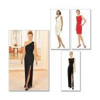 butterick ladies easy sewing pattern 4343 evening dresses