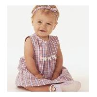 Butterick Toddlers Easy Sewing Pattern 3405 Dresses, Jumpsuits & Panties