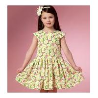 Butterick Girls Easy Sewing Pattern 6201 Summer Dresses
