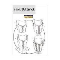 Butterick Ladies Sewing Pattern 4669 Historical Costume Corsets