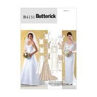 Butterick Ladies Sewing Pattern 4131 Wedding Dress Bridal Bodices & Skirts