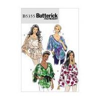 Butterick Ladies Easy Sewing Pattern 5355 Loose Fitting Tops