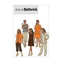 butterick ladies easy sewing pattern 5618 ladies casual wear