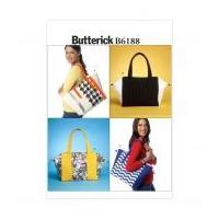 butterick accessories sewing pattern 6188 fashion bags