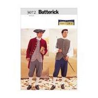 Butterick Mens Sewing Pattern 3072 Historical Costumes