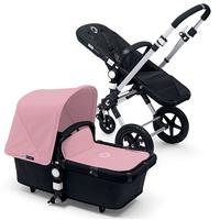 bugaboo cameleon 3 aluminium black base soft pink