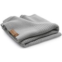 bugaboo soft wool blanket light grey melange