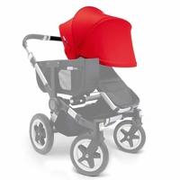 Bugaboo Donkey Tailored Fabric Set Extendable Canopy Red