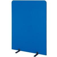 Busyscreen W 1200mm x H 1450mm Rounded Edge Divider Screens Dark Blue