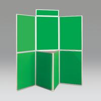 busyfold heavy duty w 2100mm x h 1200mm panel display systems emerald  ...