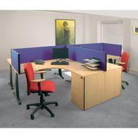 BUSYSCREEN DESK TOP RECTANGULAR SCREEN - IONA WXDXH: 32 X 1800 X 400