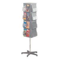 BUSYBASE 4 SIDED REVOLVING LEAFLET DISPENSER A4