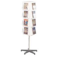 busybase 4 sided revolving leaflet dispenser a5