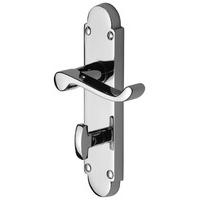 Builder Range BUI520 Chrome Bathroom Door Furniture