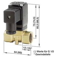 Busch Jost 8253000.8001.02400 2/2-way Solenoid Diaphragm Valve G1/...