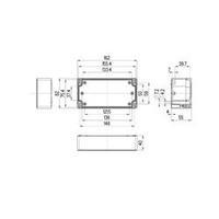 Build-in casing 162 x 82 x 55 Polycarbonate (PC) Light grey (RAL 7035) Spelsberg TG PC 1608-6-to 1 pc(s)