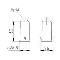 Bush enclosure M20 EPIC® H-A 3 LappKabel 19426000 1 pc(s)