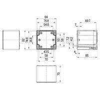 Build-in casing 84 x 82 x 85 Acr...