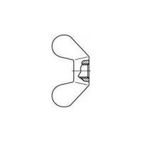 Butterfly nust M8 DIN 315 Mallea...