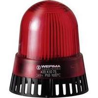 Buzzer LED Werma Signaltechnik 420.110.75 Red Non-stop light signal 24 Vac, 24 Vdc 92 dB