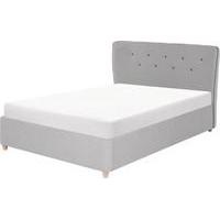Burcot Double Storage Bed, Contrast Grey