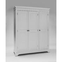 Buxton Painted 3 Door Wardrobe