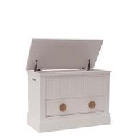 Buttons Blanket Box, Stone