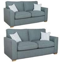 Buoyant Louis 3+2 Seater Fabric Sofa Suite