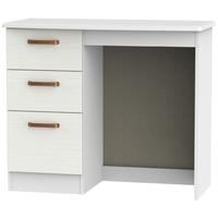 Buckingham Aurello White Dressing Table - Vanity Knee Hole