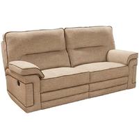 buoyant plaza 3 seater fabric recliner sofa