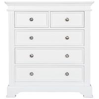 burford painted chest of drawer 2 over 3 drawer