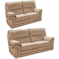 Buoyant Plaza 3+2 Seater Fabric Recliner Sofa Suite