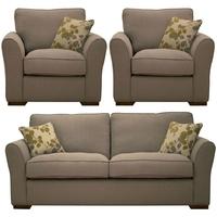 buoyant taylor 311 seater fabric sofa suite