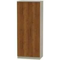 buckingham bali oak wardrobe 2ft 6in plain