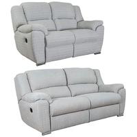 Buoyant Blake 3+2 Seater Fabric Recliner Sofa Suite