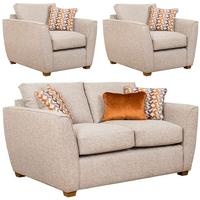 Buoyant Oslo 2+1+1 Seater Fabric Sofa Suite