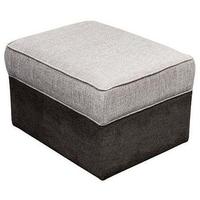 Buoyant Storage Fabric Footstool