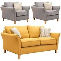 buoyant darwin 211 seater fabric sofa suite