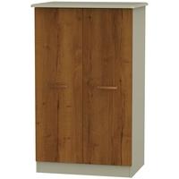 Buckingham Bali Oak Wardrobe - 2ft 6in Plain Midi