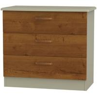 buckingham bali oak chest of drawer 3 drawer