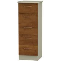 buckingham bali oak chest of drawer 5 drawer locker