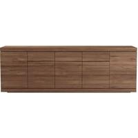 burger teak 5 door 3 drawer sideboard