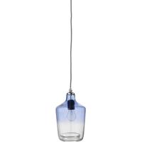 Bubble Blue Glass Lamp