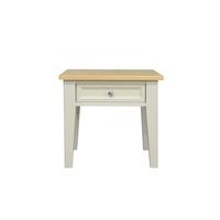 Burghley Cool Grey Side Table