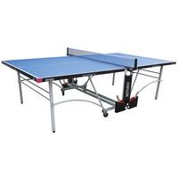 butterfly spirit 12 rollaway outdoor table tennis table blue